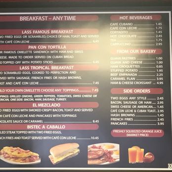 Lass Cuban Cafe - New Fave Breakfast spot!! - Cuban Near Me - Miami Gardens, Florida