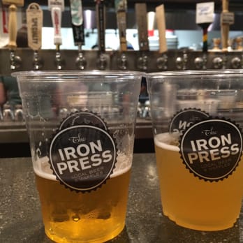 The Iron Press - LAME choice of tap beers. No red/Amber, no porters?! (pictured is Lagunitas Czech good, and suggested watermelon beer, ugh) - Beer Bar Near Me - Anaheim, California The Iron Press - LAME choice of tap beers. No red/Amber, no porters?! (pictured is Lagunitas Czech good, and suggested watermelon beer, ugh) - Beer Bar Near Me - Anaheim, California