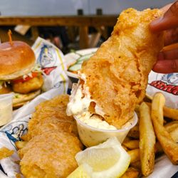 Barb's Fish & Chips - House-made tartar sauce that has reached icon status.