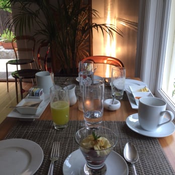 The Chanric Inn - 3rd course of our 3 course breakfast. Delectable! - Bed & Breakfast Near Me - Calistoga, California