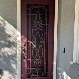 Our new beautiful door.