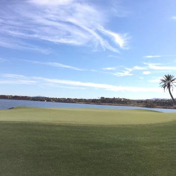Reflection Bay Golf Club - Closest hole to the lake. - Golf Near Me - Henderson, Nevada Reflection Bay Golf Club - Closest hole to the lake. - Golf Near Me - Henderson, Nevada