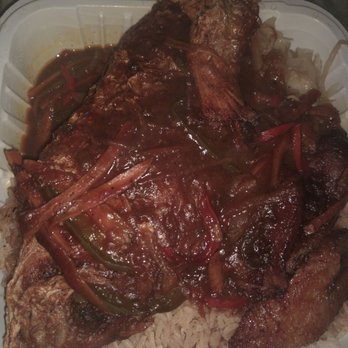 Jam’It Bistro - Brown stew fish - Caribbean Near Me - Brooklyn, New York