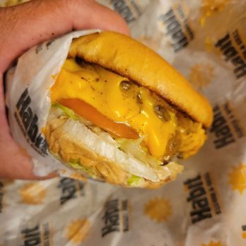 Habit Burger & Grill - Double Char Cheeseburger - Burgers Near Me - Pinole, California