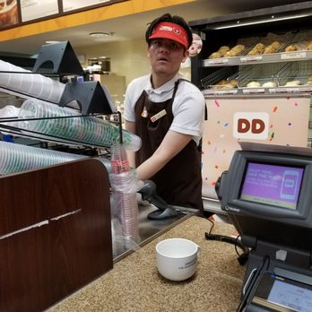 Dunkin' - Horrible customer service.Closed so he can clean so I cant get a sandwich made but he's still selling coffee and donuts 20 mins later - Donuts Near Me - Warrenton, Virginia
