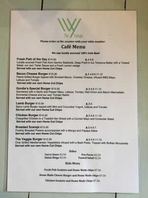 Menu photo 5 The Ivy Cottage Doolin, CE