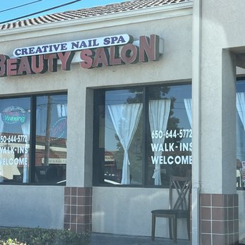 Creative Nail Spa - Exterior view - Waxing Near Me - Belmont, California