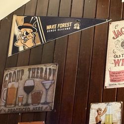 The Artful Dodger - My mom went to Wake Forest so I'm digging this decoration.