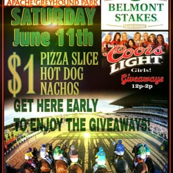 Apache Greyhound Park - Best place to watch the race!