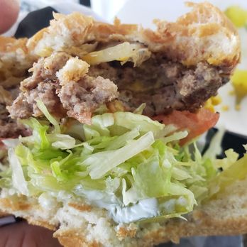 Banderas Burger - Half my double. - Burgers Near Me - Bakersfield, California Banderas Burger - Half my double. - Burgers Near Me - Bakersfield, California
