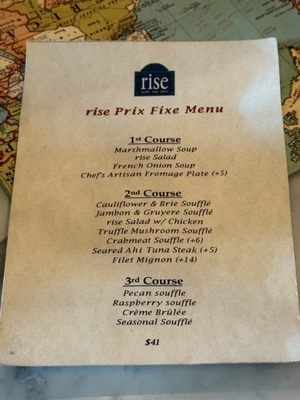 Menu photo 6 rise soufflé - Fort Worth Fort Worth, TX Menu photo 6 rise soufflé - Fort Worth Fort Worth, TX