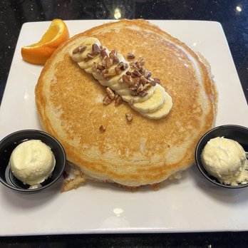 Keke's Breakfast Cafe - Banana Pecan Pancakes - Breakfast & Brunch Near Me - Lake Mary, Florida Keke's Breakfast Cafe - Banana Pecan Pancakes - Breakfast & Brunch Near Me - Lake Mary, Florida