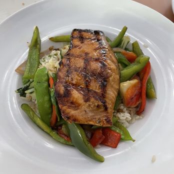 The Grille on Congress - Glazed Salmon teriyaki - New American Near Me - Boca Raton, Florida The Grille on Congress - Glazed Salmon teriyaki - New American Near Me - Boca Raton, Florida