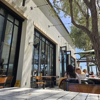 Bear Flag Fish - The side patio. - Seafood Markets Near Me - Newport Beach, California Bear Flag Fish - The side patio. - Seafood Markets Near Me - Newport Beach, California