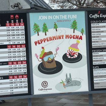 Caffe Expresso - Menu January 2023 - Coffee & Tea Near Me - Salt Lake City, Utah Caffe Expresso - Menu January 2023 - Coffee & Tea Near Me - Salt Lake City, Utah