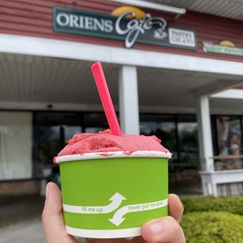 Oriens Cafe - Raspberry gelato - Italian Near Me - Rochester, New York Oriens Cafe - Raspberry gelato - Italian Near Me - Rochester, New York