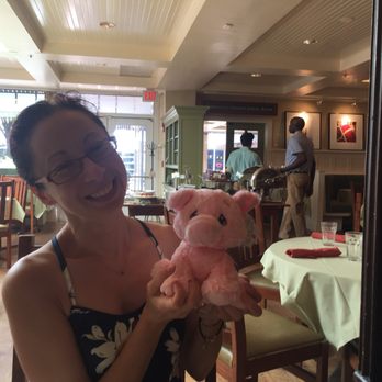 Henrietta's Table - Meet Bacon - my new friend at Henrietta's table! - New American Near Me - Cambridge, Massachusetts