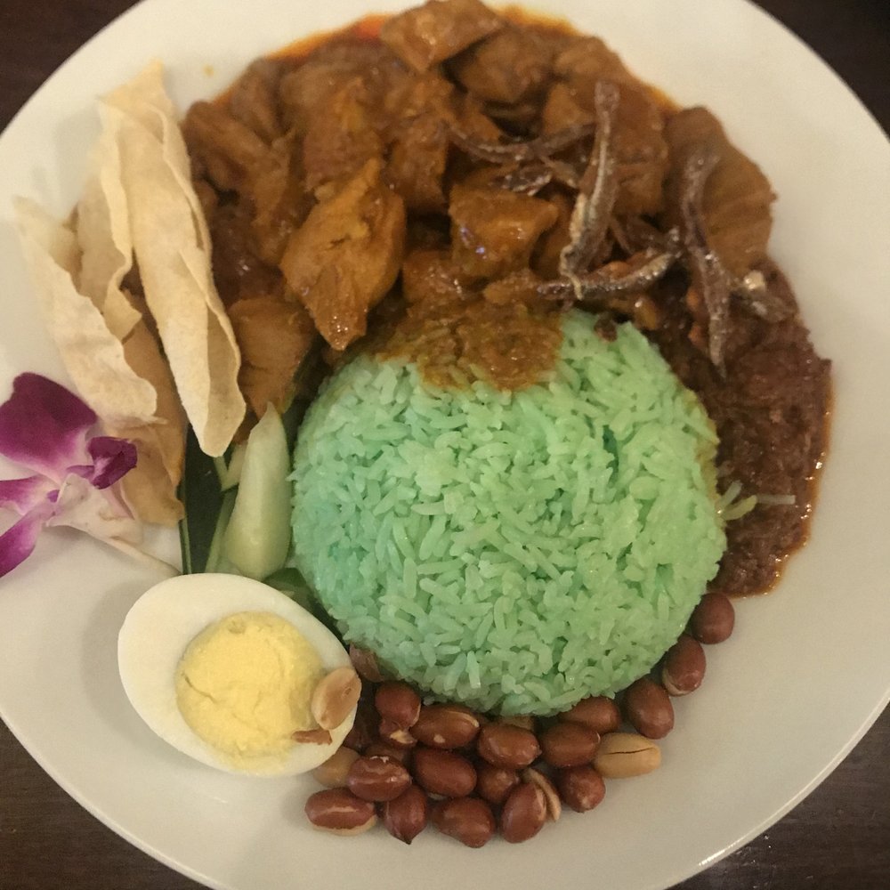 Rasa - Nasi Lemak with curry chicken - Malaysian Near Me - New York, New York Rasa - Nasi Lemak with curry chicken - Malaysian Near Me - New York, New York