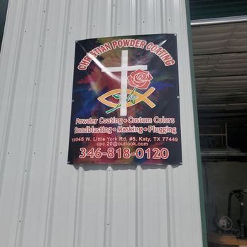 Christian Powder Coating - Powder Coating Near Me - Katy, Texas