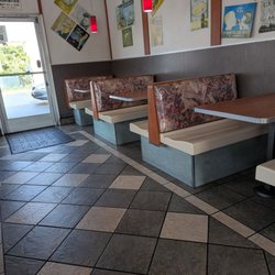 Well kept and clean seating and floors