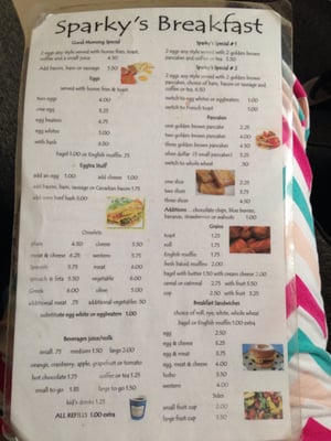 Menu photo 3 Sparky's Diner Garnerville, NY