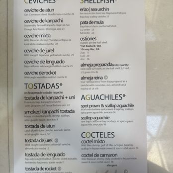 Holbox - Menu - Latin American Near Me - Los Angeles, California Holbox - Menu - Latin American Near Me - Los Angeles, California