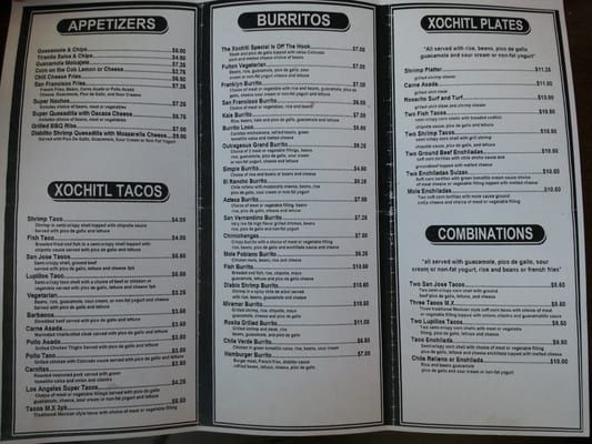Menu photo 2 Xochitl Taqueria Brooklyn, NY Menu photo 2 Xochitl Taqueria Brooklyn, NY