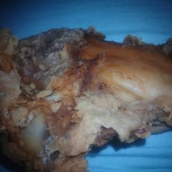 Bojangles - This is a breast. Loom how overcooked this is.