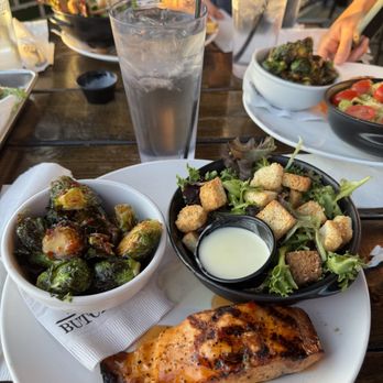 Bear & the Butcher - salmon, brussel sprouts, salad - Butcher Near Me - Lexington, Kentucky Bear & the Butcher - salmon, brussel sprouts, salad - Butcher Near Me - Lexington, Kentucky