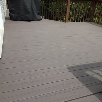 Delcid Painting - After Back Deck - Pressure Washers Near Me