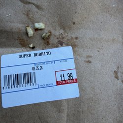 Carniceria Rosita - Ordered a carne asada burrito and kept finding pieces of bone when eating burrito.