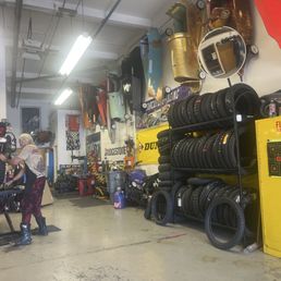 MTG shop, great please for your motorcycle tire service. MTG shop, great please for your motorcycle tire service.