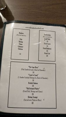 Menu photo 2 Adirondack Seafood Hudson Falls, NY Menu photo 2 Adirondack Seafood Hudson Falls, NY