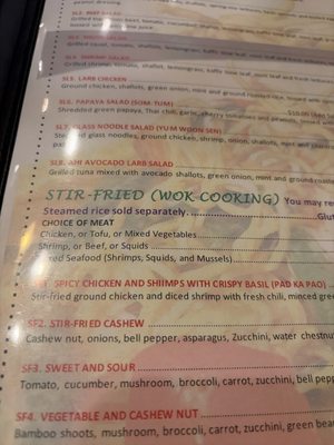 Menu photo 1 Planet Thai Vancouver, WA