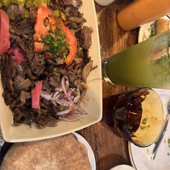 Mazra - STEAK SHAWARMA PLATE - Middle Eastern Near Me - San Bruno, California