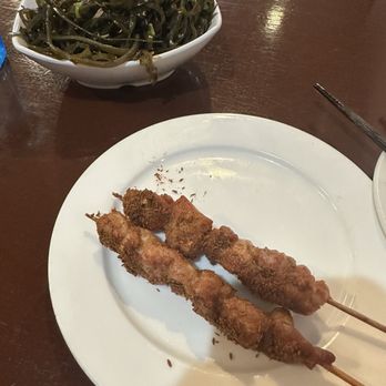 Xi'an Cuisine - Chicken Skewer 2pcs 鸡肉串2串 Seaweed salad - Chinese Near Me - Chicago, Illinois Xi'an Cuisine - Chicken Skewer 2pcs 鸡肉串2串 Seaweed salad - Chinese Near Me - Chicago, Illinois