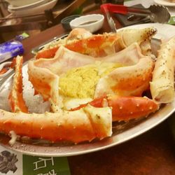 真味鮮廚 - Live king crab. So fresh and sweet!