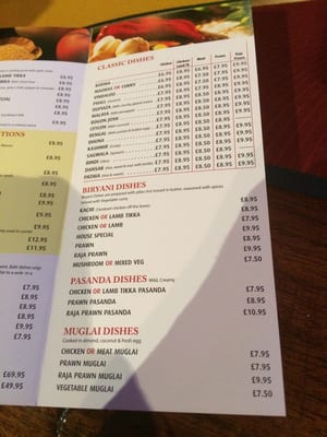 Menu photo 2 Godalming Tandoori Godalming, SRY Menu photo 2 Godalming Tandoori Godalming, SRY