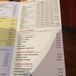 Godalming Tandoori - Menu