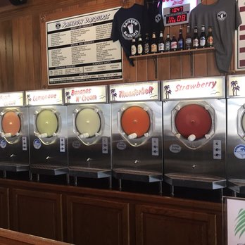 Rainbow Daiquiris - a row of soda machines - Ice Cream & Frozen Yogurt Near Me - Ponchatoula, Louisiana