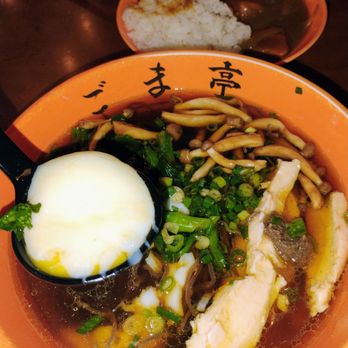 Goma Tei Ramen Kahala - Truffle ramen with additional side of curry rice - Ramen Near Me - Honolulu, Hawaii