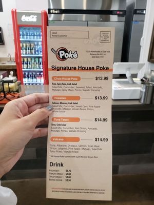 Menu photo 4 Circle Poke Atlanta, GA