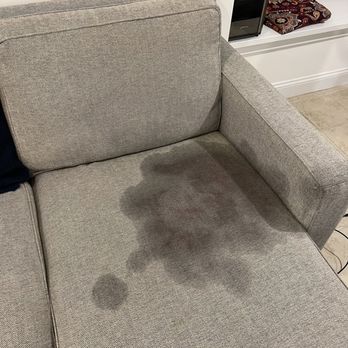 South Boston Carpet Cleaning - Before (red wine stain) - Carpet Cleaning Near Me - Boston, Massachusetts