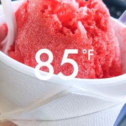 Bayou Snoballs - Red Velvet Cake (medium in a large cup)