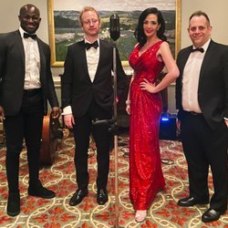 Tianna Hall & The Houston Jazz Band at the Valentines dinner