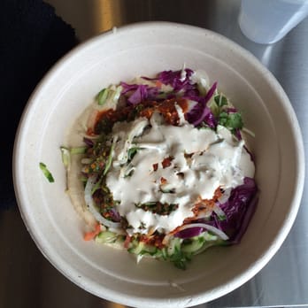 Naf Naf Grill - Steak shawarma hummus bowl! - Middle Eastern Near Me - Maple Grove, Minnesota