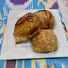 Samsa - meat filled puff pastry Samsa - meat filled puff pastry