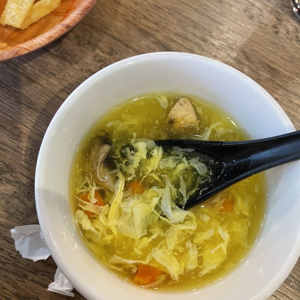 WEI Authentic Chinese - S1. Egg Drop Soup - Cantonese Near Me - Buford, Georgia WEI Authentic Chinese - S1. Egg Drop Soup - Cantonese Near Me - Buford, Georgia