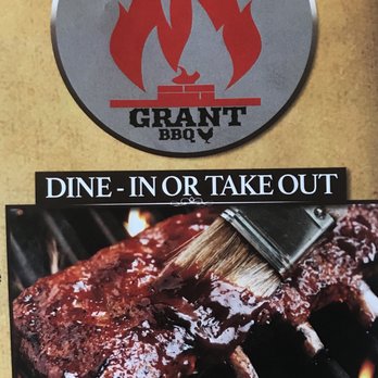 Grant BBQ - a picture of a menu for a restaurant - Barbeque Near Me - Plainfield, New Jersey Grant BBQ - a picture of a menu for a restaurant - Barbeque Near Me - Plainfield, New Jersey