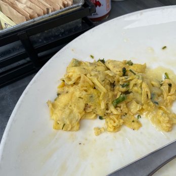 Beach Plum Kitchen - What's left of my omelette. Mushy eggs. - New American Near Me - Carlsbad, California Beach Plum Kitchen - What's left of my omelette. Mushy eggs. - New American Near Me - Carlsbad, California